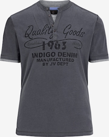 Jan Vanderstorm T-Shirt 'Nante' in Grau: predná strana