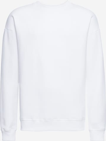 Urban Classics Sweatshirt 'Crewneck' in Weiß: front