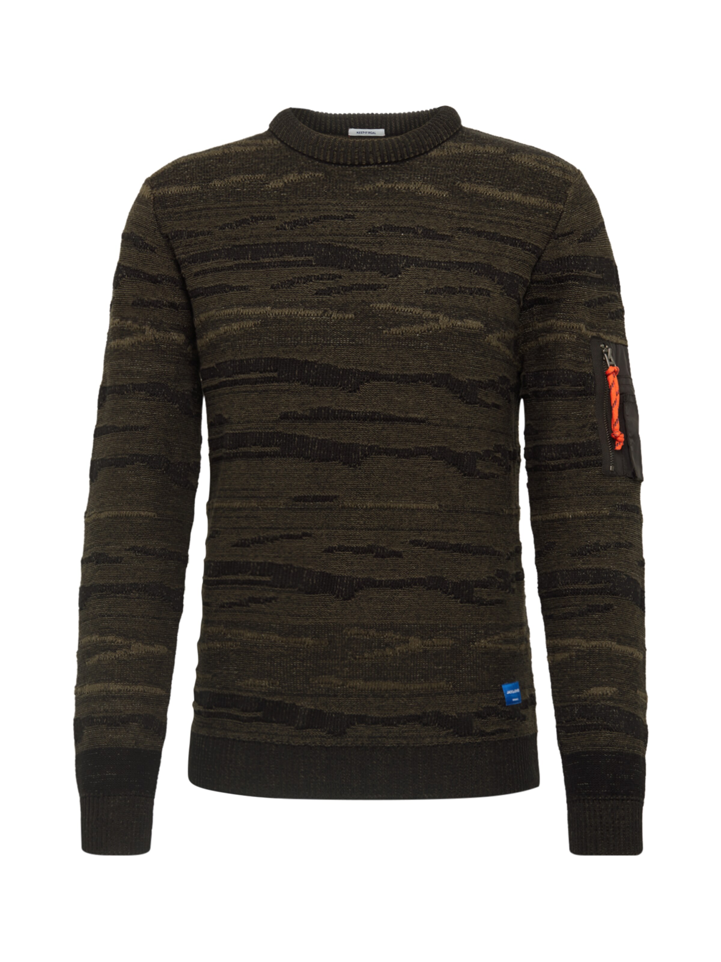 JACK & JONES - Trui in de kleur Donkergroen