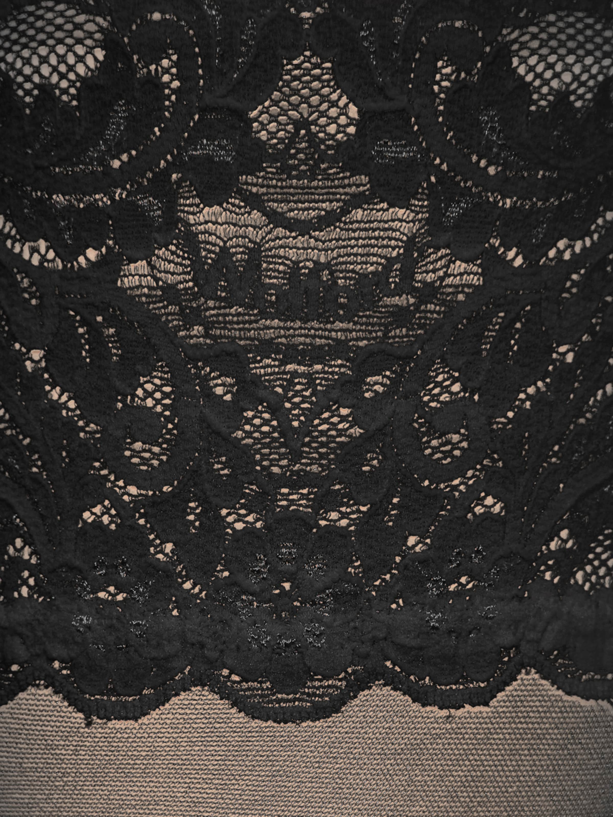 Wolford Normální Jemné punčocháče 'Satin Touch 20 Stay-Up' – černá