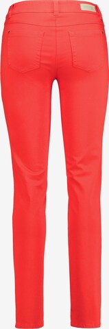 GERRY WEBER Slimfit Broek 'Best4me Roxeri' in Oranje