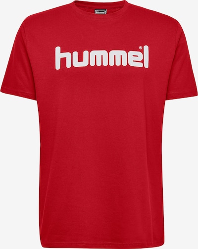 Hummel T-Shirt en rouge / blanc, Vue avec produit
