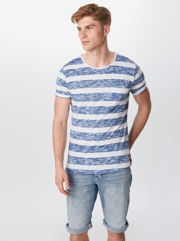 Key Largo - Ajuste regular Camiseta 'Airflow' en azul: frente