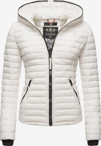 NAVAHOO Between-Season Jacket in White: front