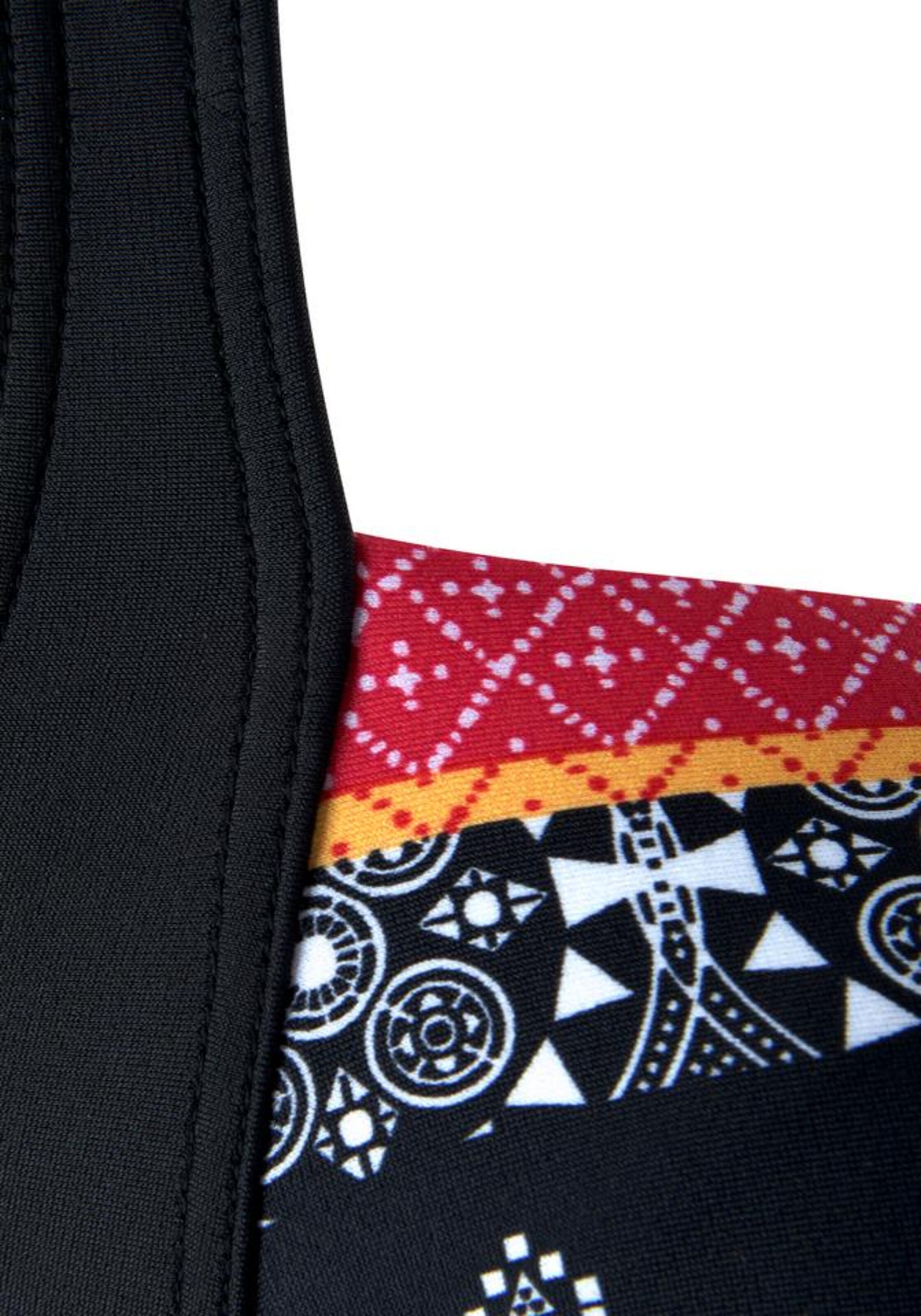 LASCANA Balkonetové Jednodielne plavky 'Kimer' - Čierna