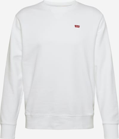 LEVI'S ® Sweatshirt 'The Original HM Crew' in de kleur Rood / Wit, Productweergave