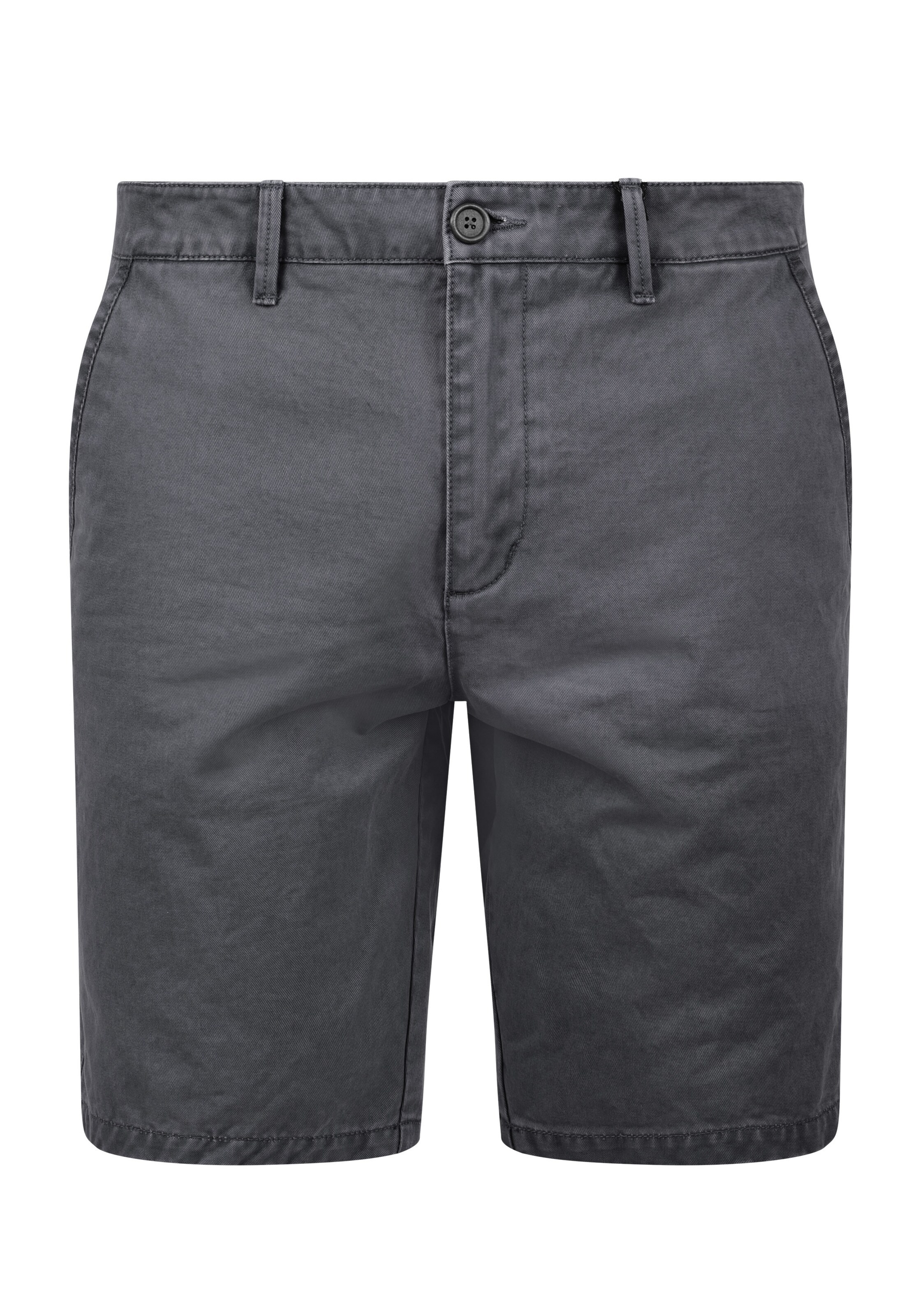!Solid Chino trousers 'Pinhel' in Grey: front