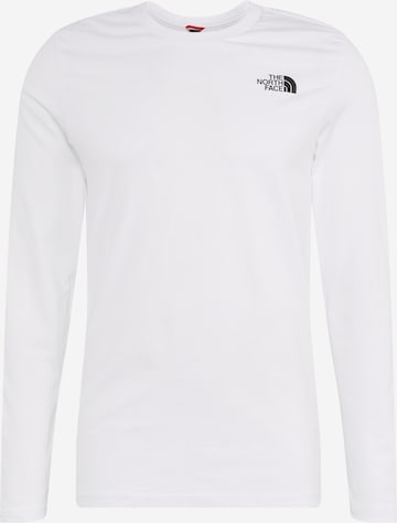 T-Shirt 'Easy' THE NORTH FACE en blanc : devant