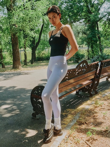 Lilac Pants Look by adidas Performance