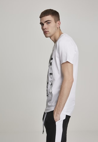 Mister Tee Shirt 'Marvel Crew Tee' in White