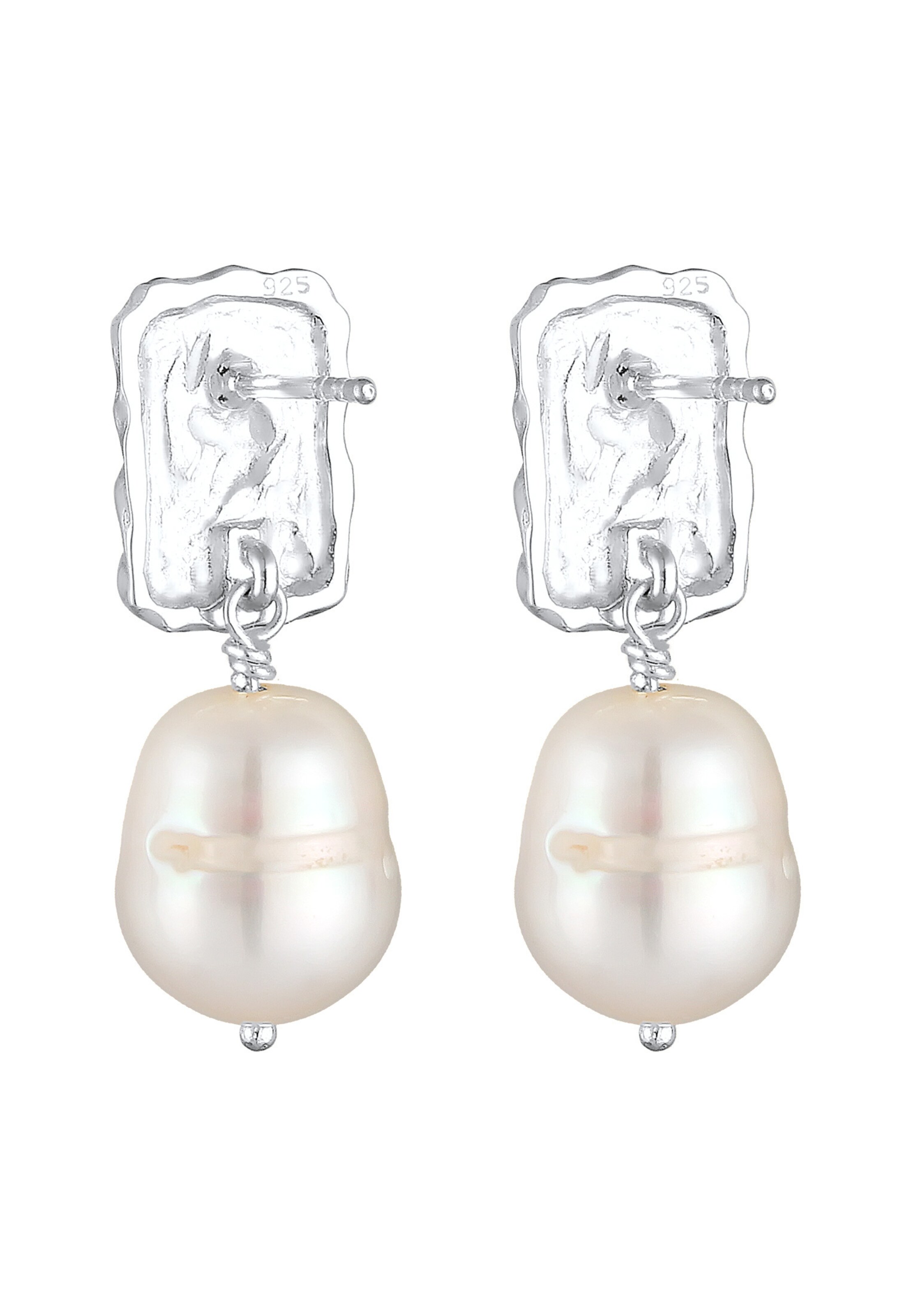 ELLI PREMIUM Perlenohrhänger in Silber