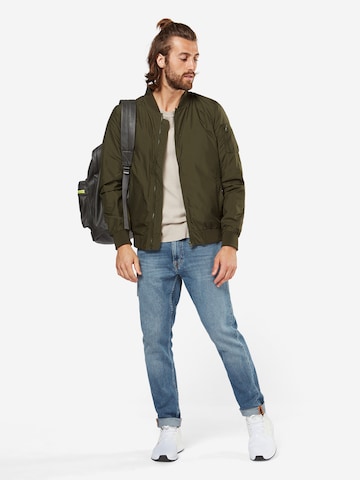 Urban Classics Between-Season Jacket in Green