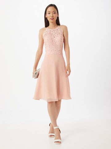 LUXUAR Коктейльное платье в Ярко-розовый
