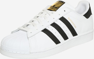 ADIDAS ORIGINALS - Zapatillas deportivas bajas 'Superstar' en blanco: frente