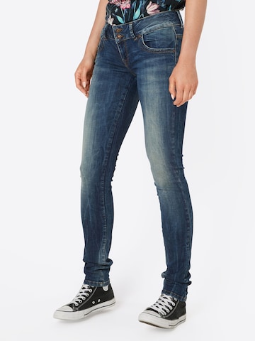 LTB Skinny Jeansy w kolorze niebieski: przód