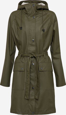 ILSE JACOBSEN Between-Season Jacket in Green: front