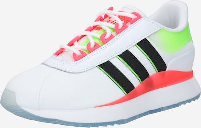 ADIDAS ORIGINALS Baskets basses 'Andridge' en kiwi / grenadine / noir / blanc, Vue avec produit