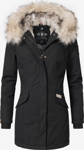 Manteau d’hiver 'Cristal' NAVAHOO en noir : devant