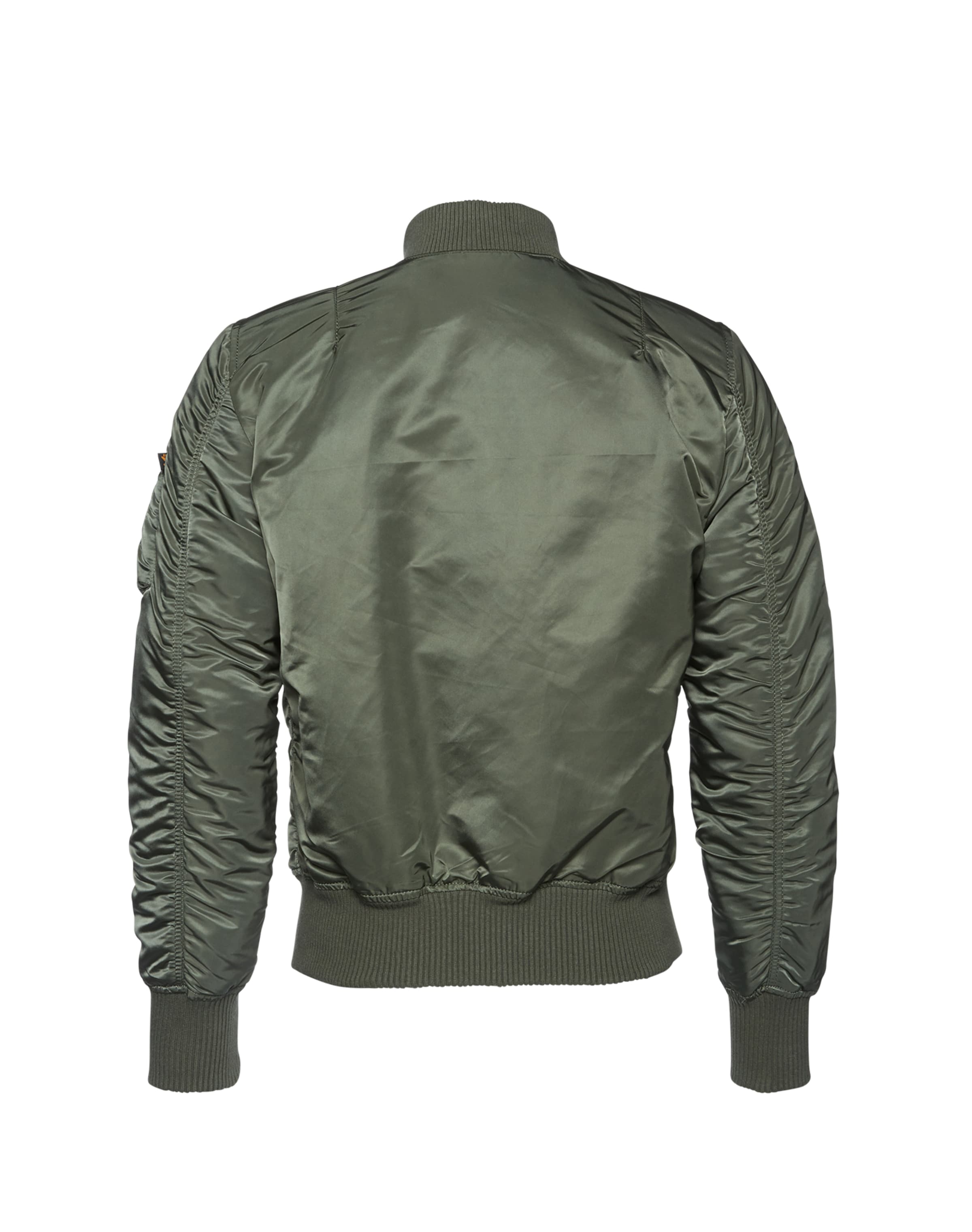 ALPHA INDUSTRIES - Casaco meia-estação 'MA-1 VF 59' em verde