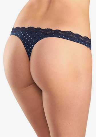 LASCANA String in Blauw