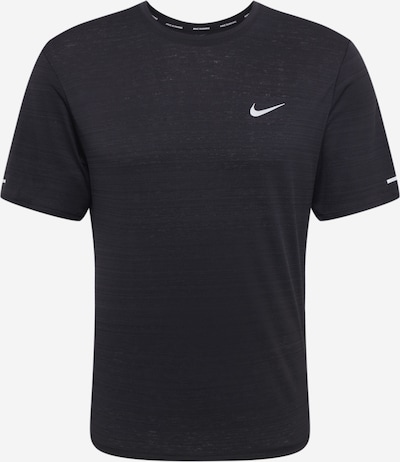 Maglia funzionale 'Miler' NIKE di colore nero / bianco, Visualizzazione prodotti