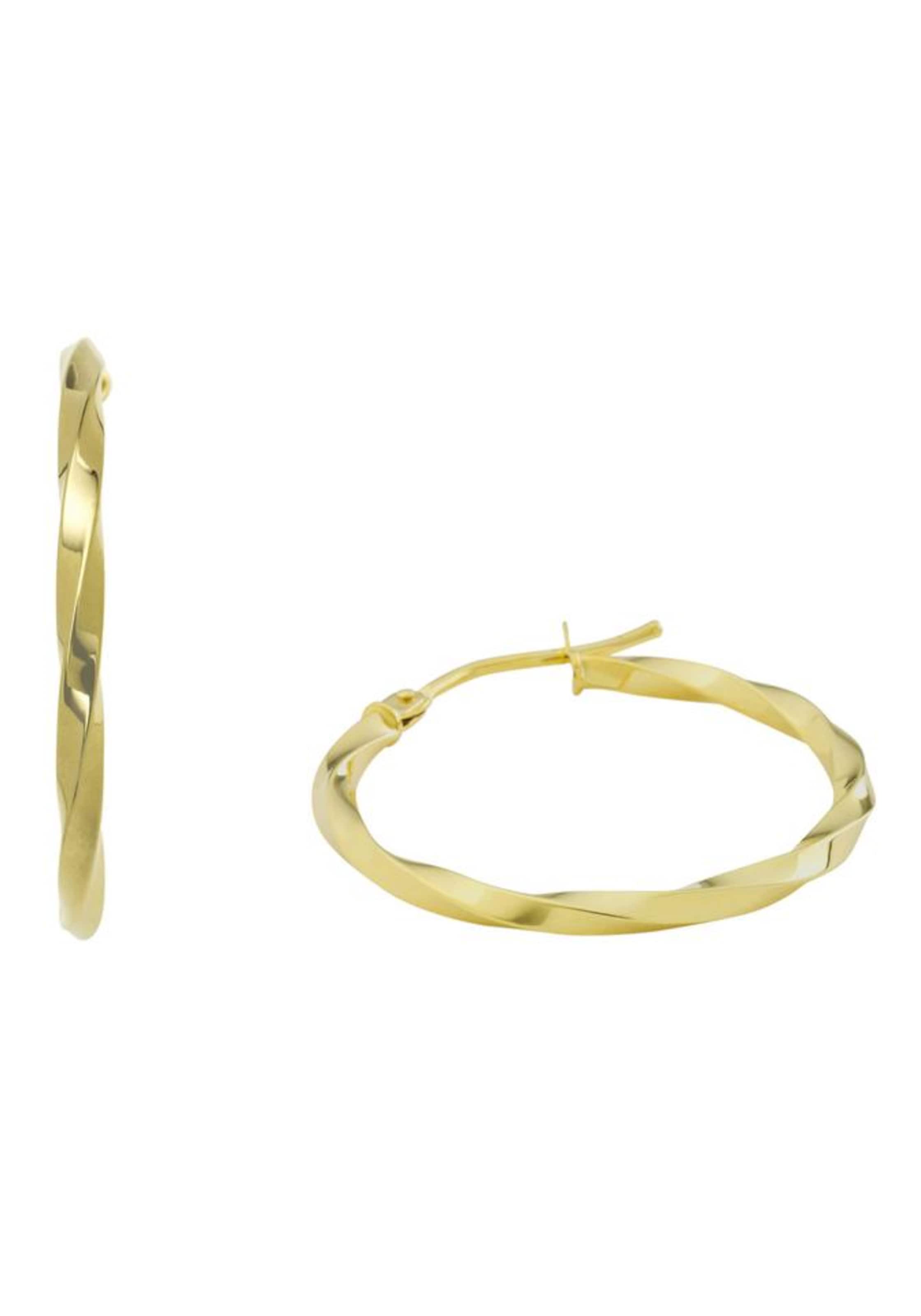 AMOR Earrings in Gold: front