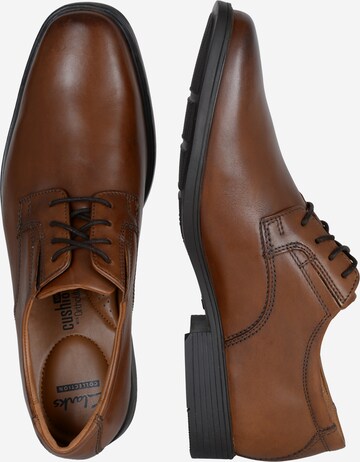 CLARKS Lace-Up Shoes 'Tilden Plain' in Brown