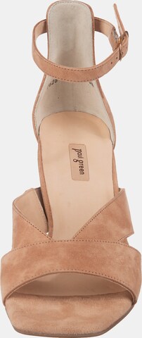 Paul Green Riemchensandalette in Beige