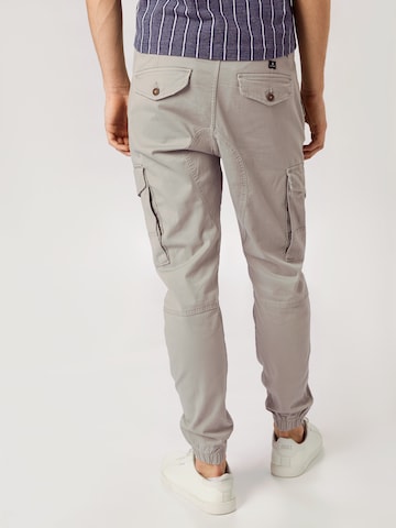 JACK & JONES Tapered Hose 'Paul Flake' in Grau