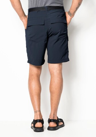 JACK WOLFSKIN Regular Outdoor trousers 'Hoggar' in Blue