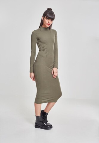 Urban Classics Dress in Green: front