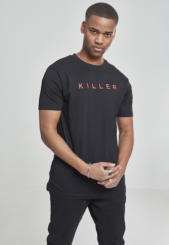 Mister Tee Shirt 'KILLER' in Zwart: voorkant