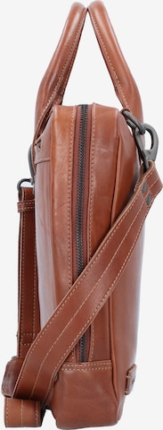 Plevier Document Bag in Brown