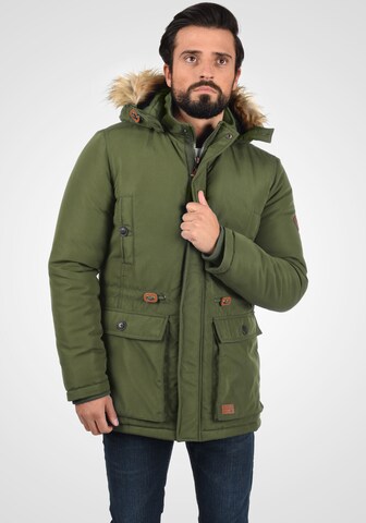 BLEND Winter Parka in Green: front