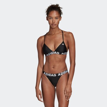 ADIDAS SPORTSWEAR Trojúhelníková Sportovní bikiny 'Beach' – černá: přední strana
