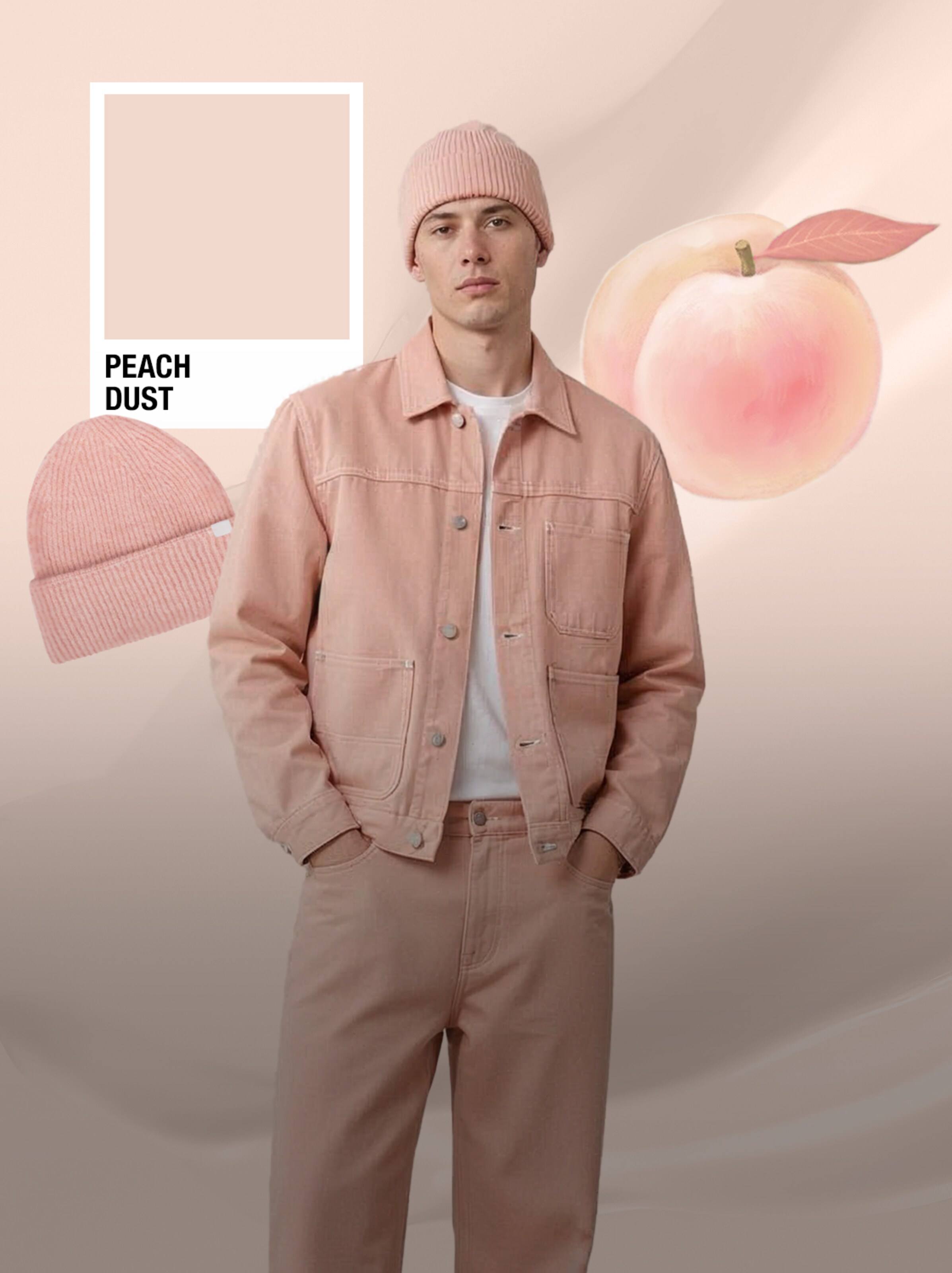 Powdered Pastels: Trend Color: Peach Dust | ABOUT YOU