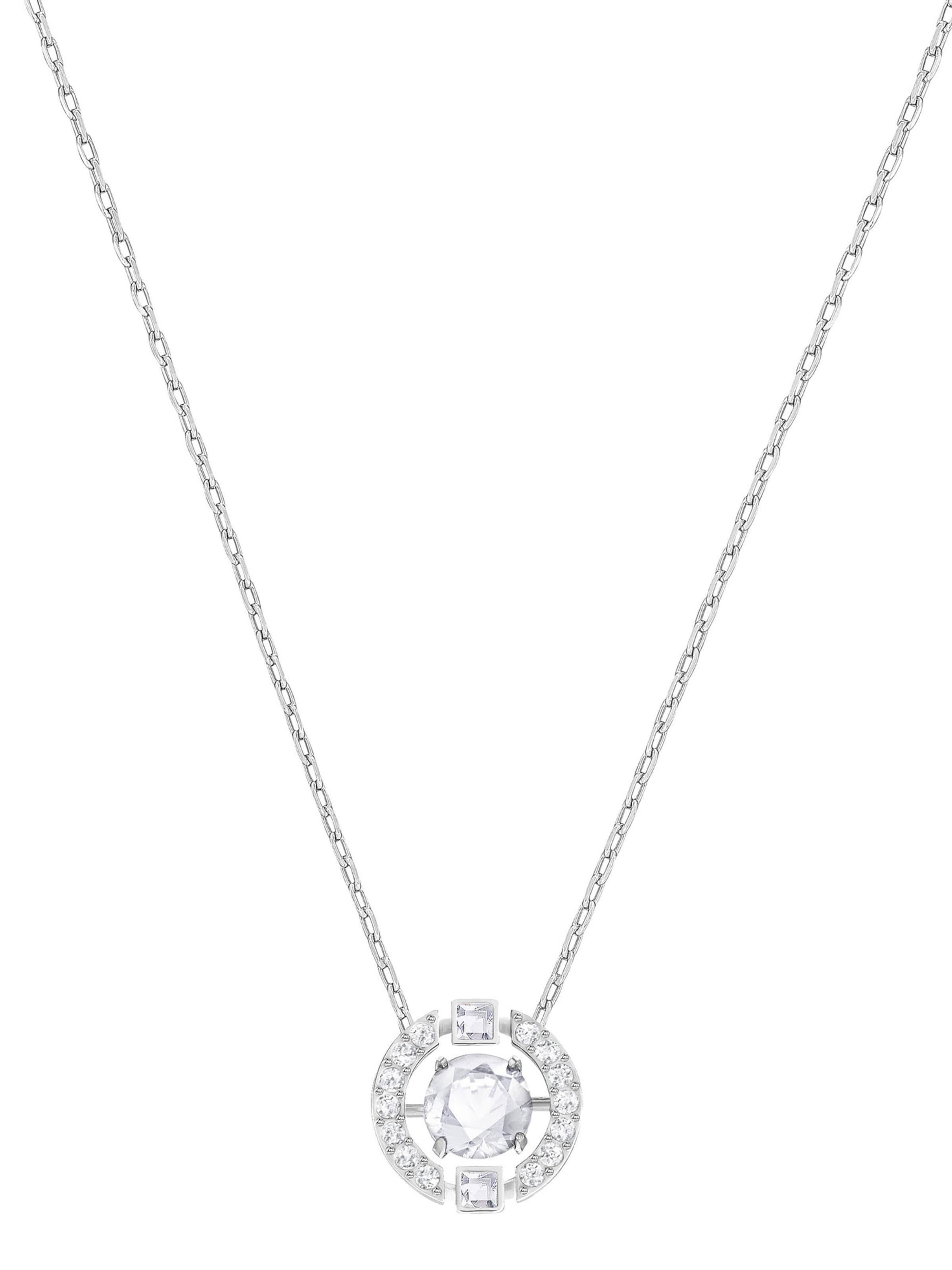 Chaîne 'Una' Swarovski en argent