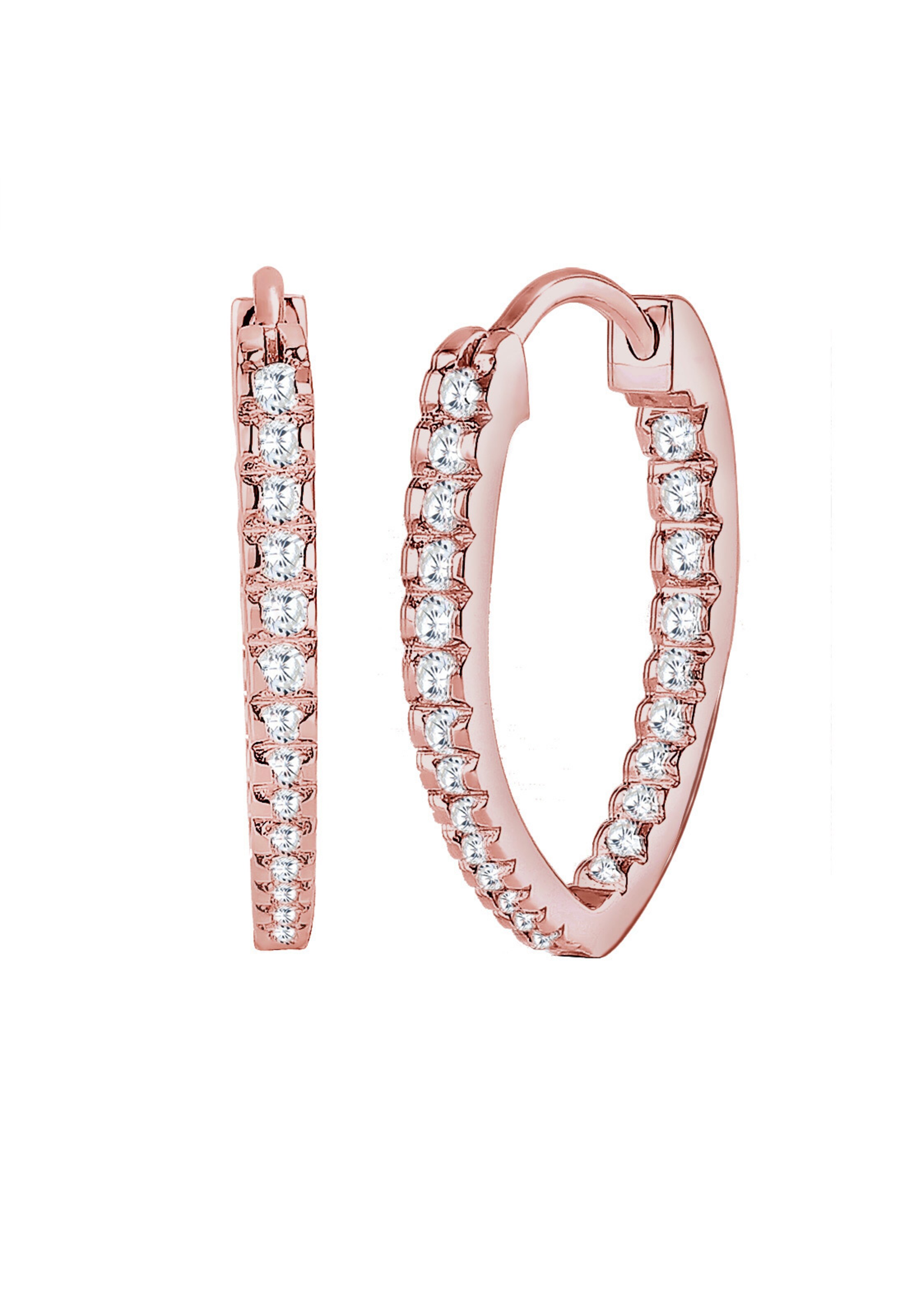 Boucles d'oreilles 'Oval' ELLI en or
