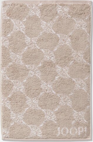 JOOP! Towel 'Cornflower' in Beige: front