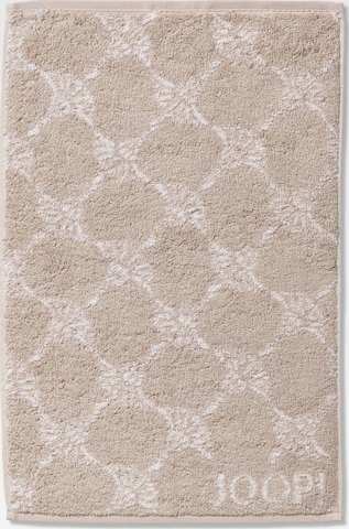 JOOP! Towel 'Cornflower' in Beige: front