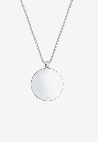 ELLI Ketting 'Geo, Halbmond' in Zilver