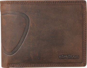 STRELLSON Wallet 'Baker Street' in Brown: front