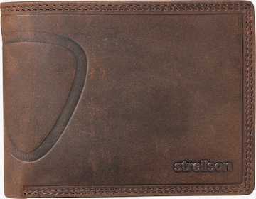 STRELLSON Wallet 'Baker Street' in Brown: front