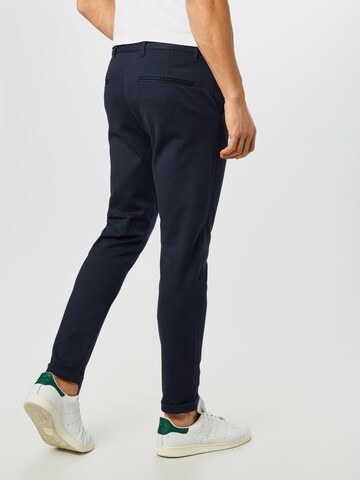 Coupe slim Pantalon Lindbergh en bleu