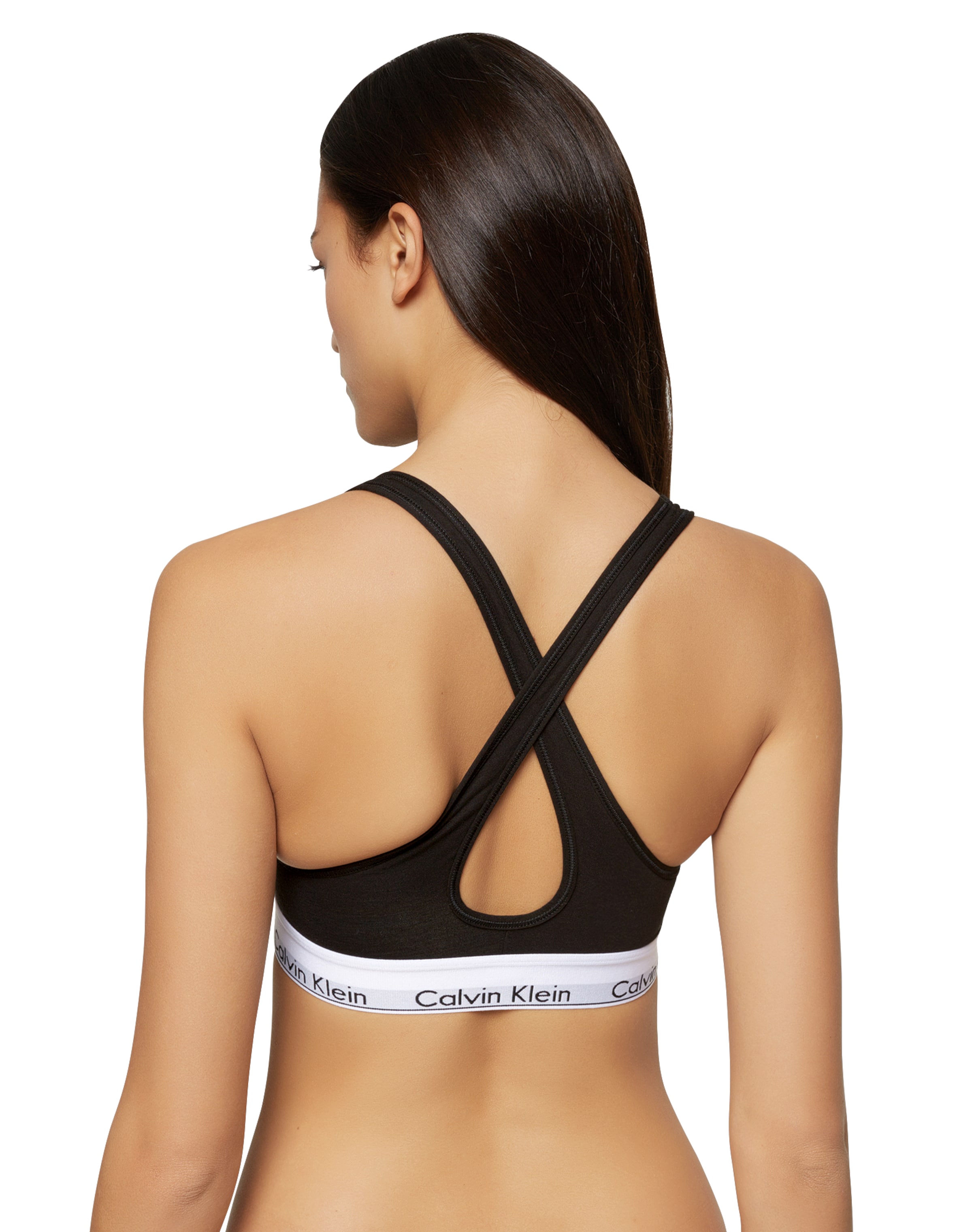 Calvin Klein Underwear Õlapaelteta topp Rinnahoidja 'Lift', värv must