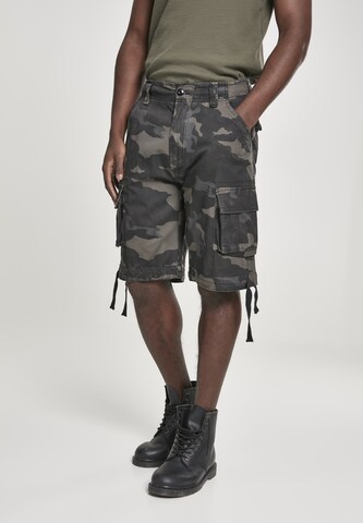 Regular Pantalon cargo Brandit en vert : devant