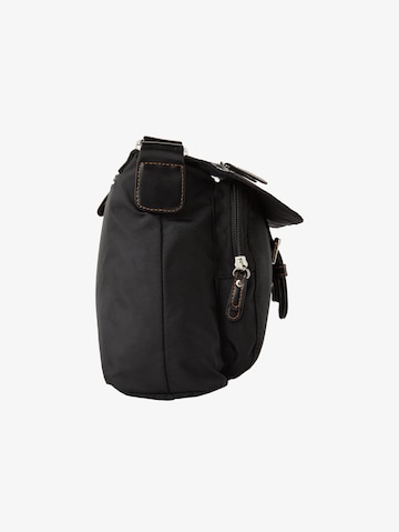 TOM TAILOR Crossbody Bag 'Rina' in Black