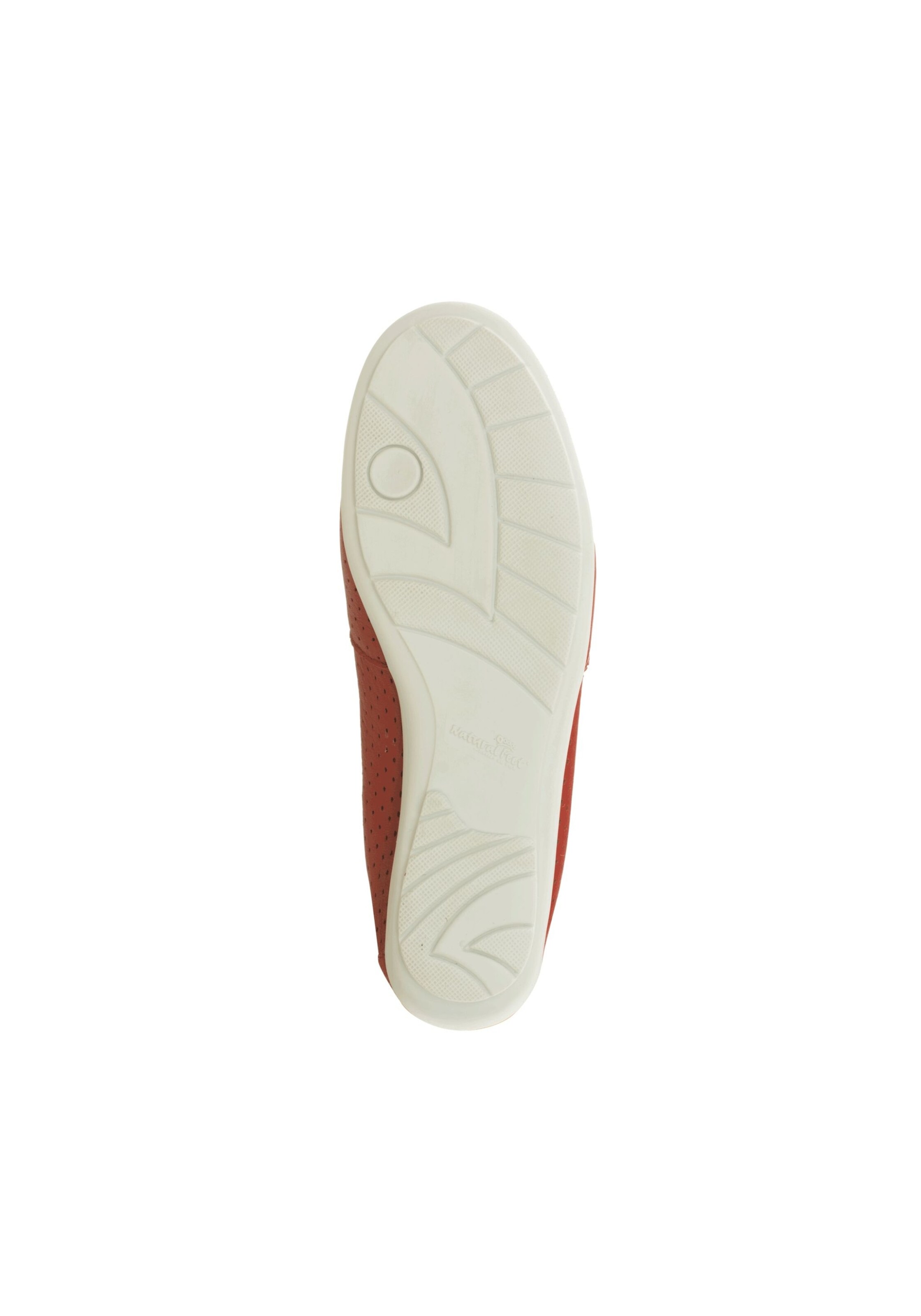 Natural Feet Ballerina 'Adela' in Red