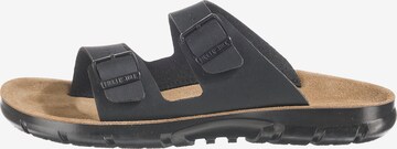 BIRKENSTOCK Pantolette 'Bilbao' in Schwarz