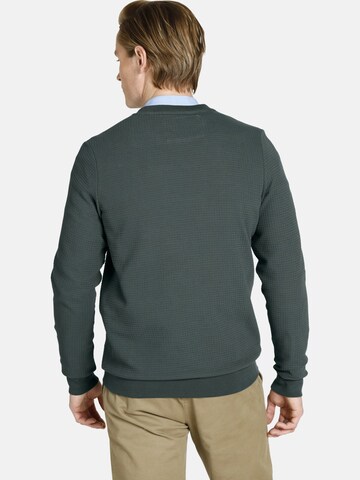 Charles Colby Sweat jacket 'Duke Bertram' in Green